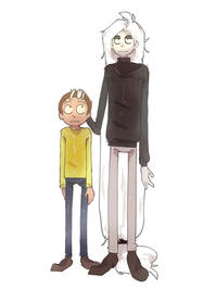 Morty and papa Yoko